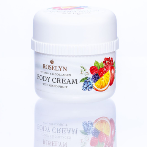 Roselyn Vitamin E & Collagen Body Cream With Mixed Fruit. - Image 4